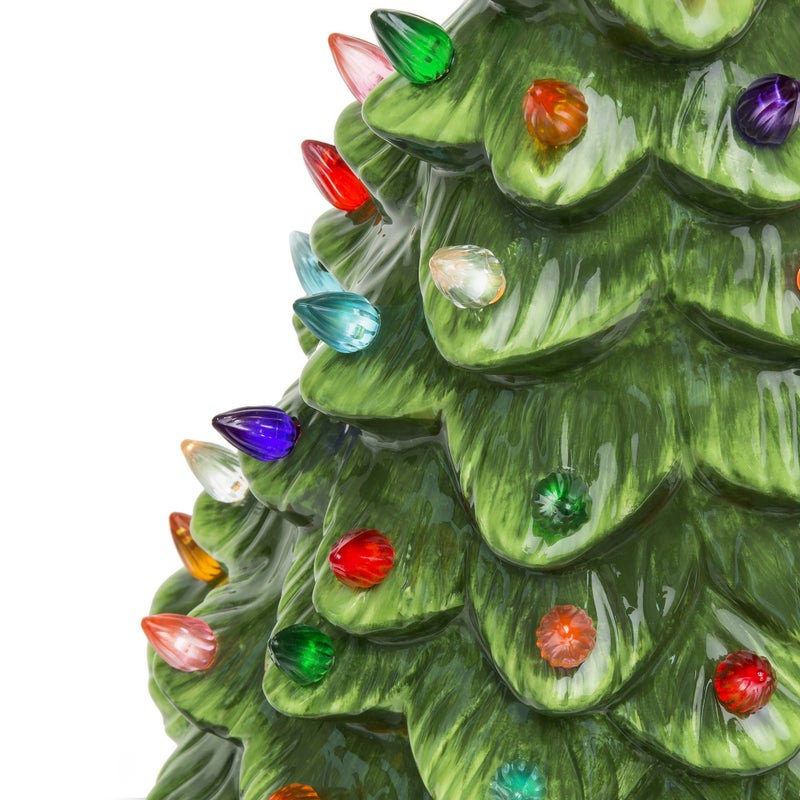 Creative Hobbies Ceramic Christmas Tree Replacement Lights - Medium Twist Light Ornaments |144 Piece Pack (Clear) - Image 3